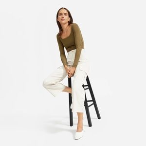 Everlane Squareneck Bodysuit